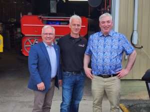 Daniel Veilleux, Patrick Labrecque et Pascal Vallée