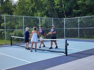 joueurs de pickleball - St-Denis-de-Brompton - juillet 2026