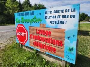 affiche lavage lac Brompton - été 2026