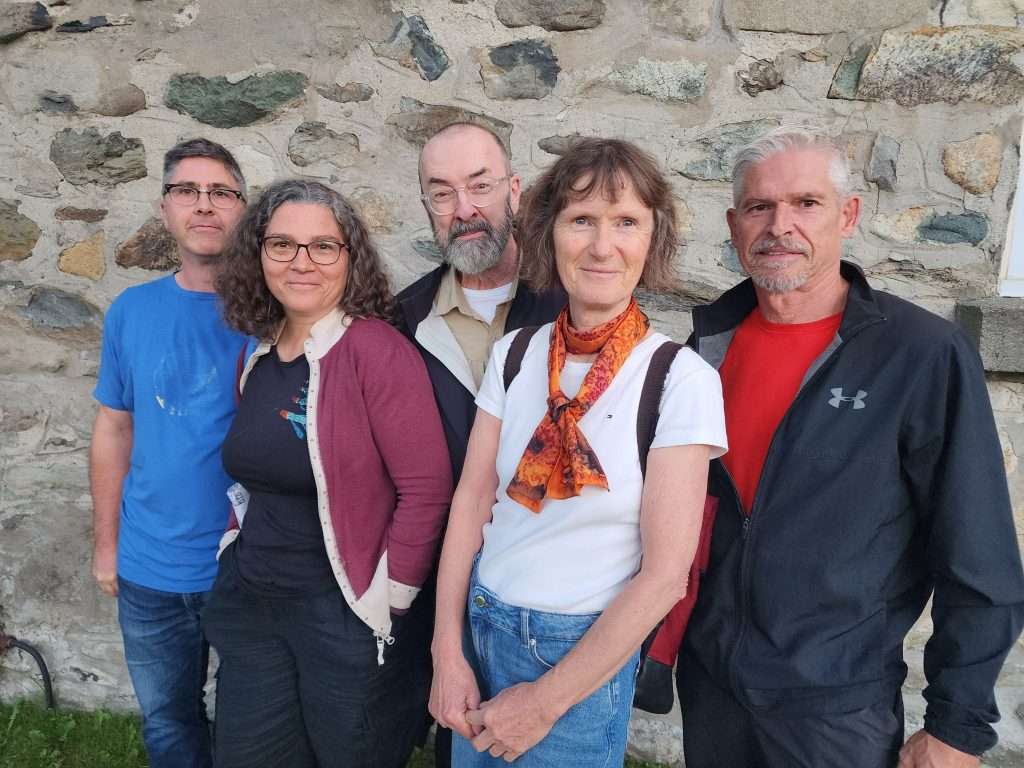 Michel Corriveau, Véronique Bérard, Marquis Poissant, Colombe Landry et Bruno Bolduc. Citoyens de Saint-Denis-de-Brompton - sept 2026