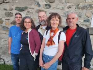 Michel Corriveau, Véronique Bérard, Marquis Poissant, Colombe Landry et Bruno Bolduc. Citoyens de Saint-Denis-de-Brompton - sept 2026