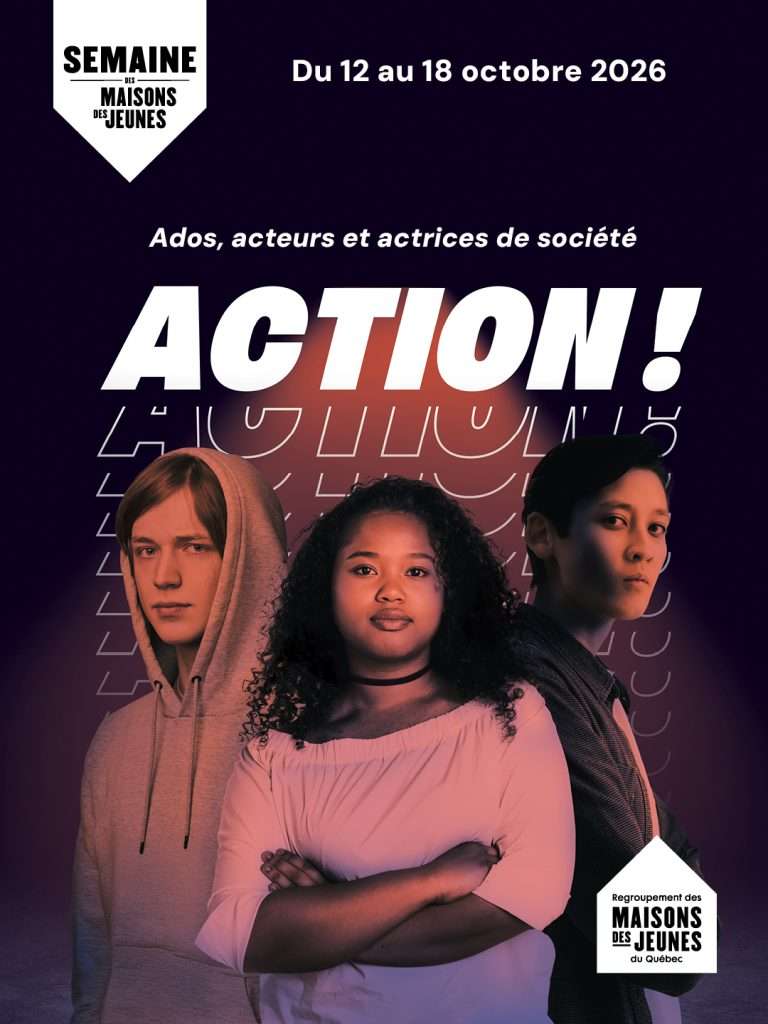 Affiche sur la semaine des maisons des jeunes