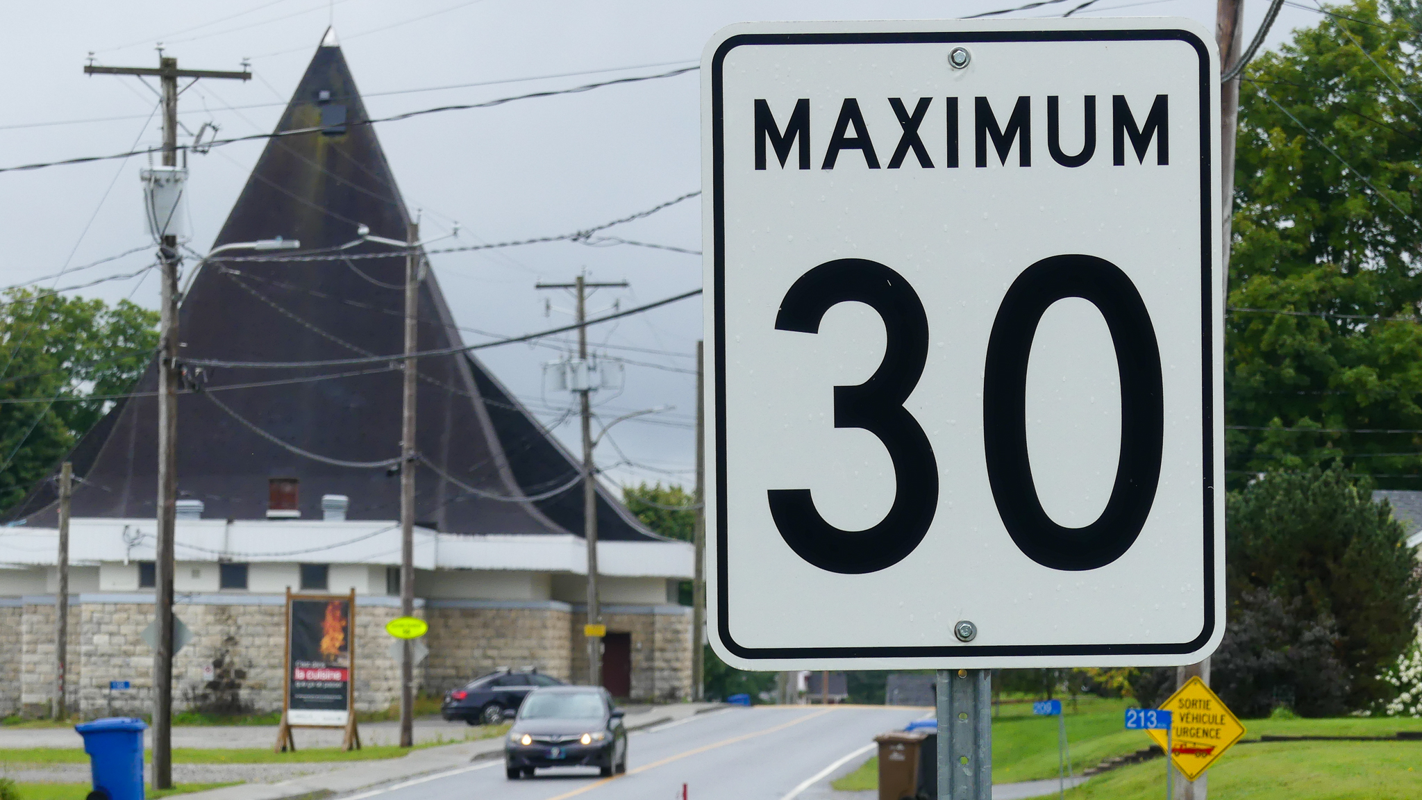 Limite de 30 km/h sur la rue de l'Église
