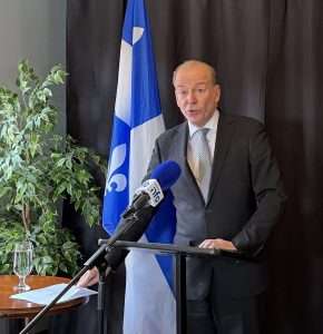 André Bachand - février 2026 - retrait vie politique