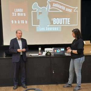 André Bachand prise parole Communautaire à boutte (mars 2026)