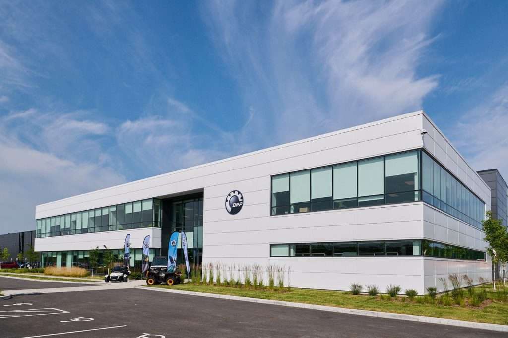 BRP : photo du nouveau centre