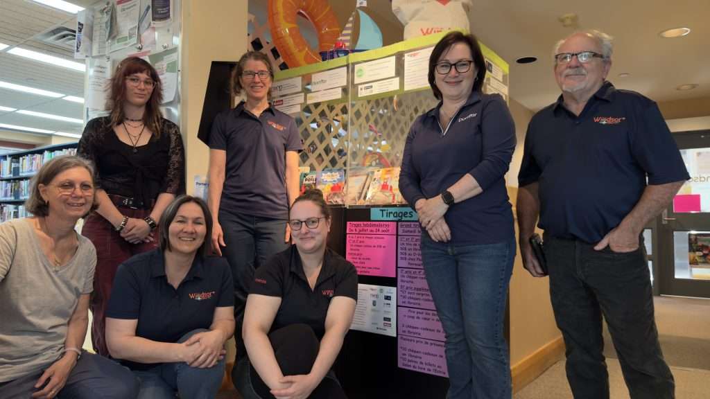 Photo d'équipe de la bibliothèque