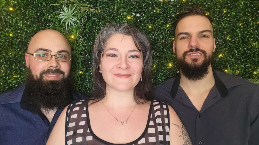 Photo de Sébastien, Katherine et Dany