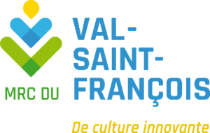 Logo de la MRC du Val-Saint-François en Estrie,Québec, Canada