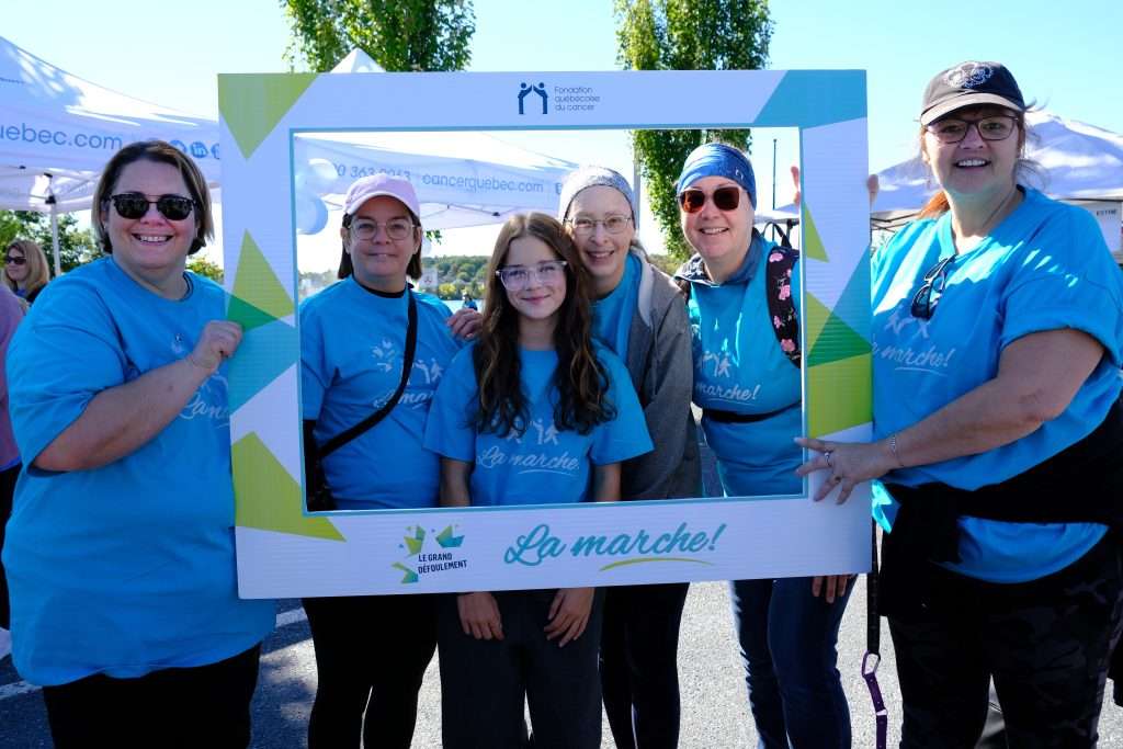 Marche du Grand défoulement : photo de groupe