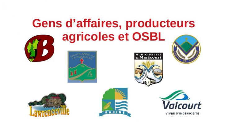 logos municipalités du Val