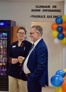 Julie Binette et Pierre Tétrault.