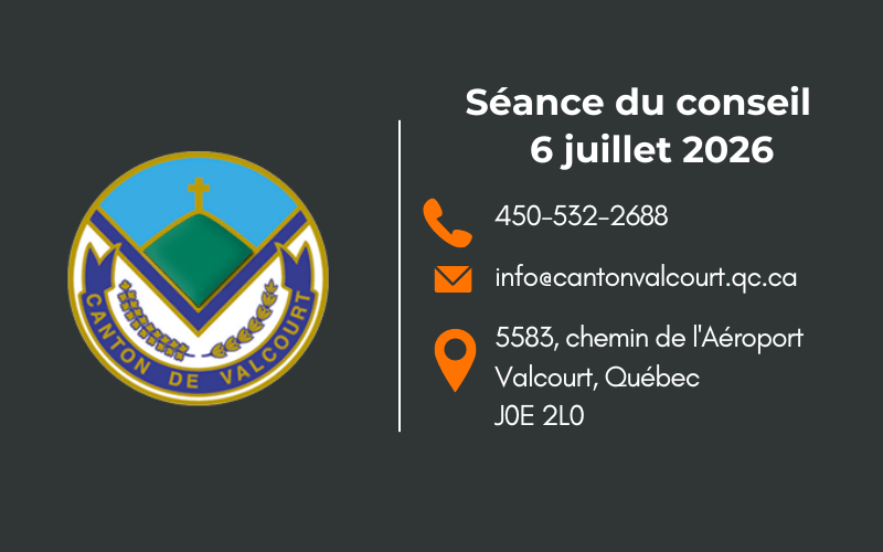 Canton de Valcourt&nbsp;: séance du conseil