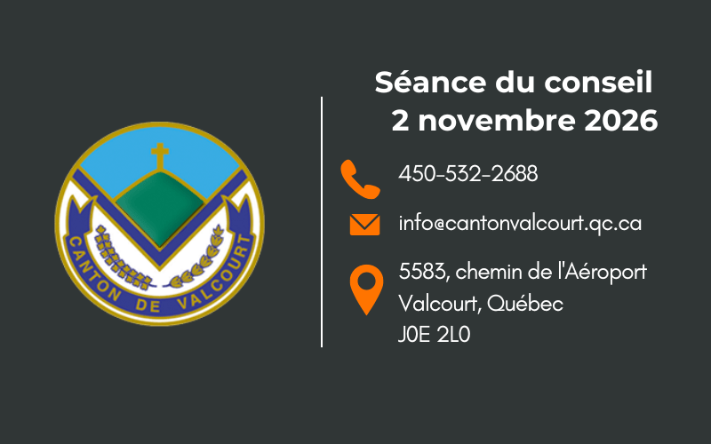 Canton de Valcourt&nbsp;: séance du conseil