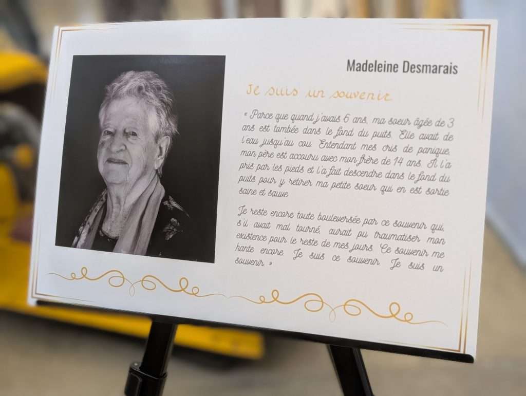 Photo de Madeleine Desmarais