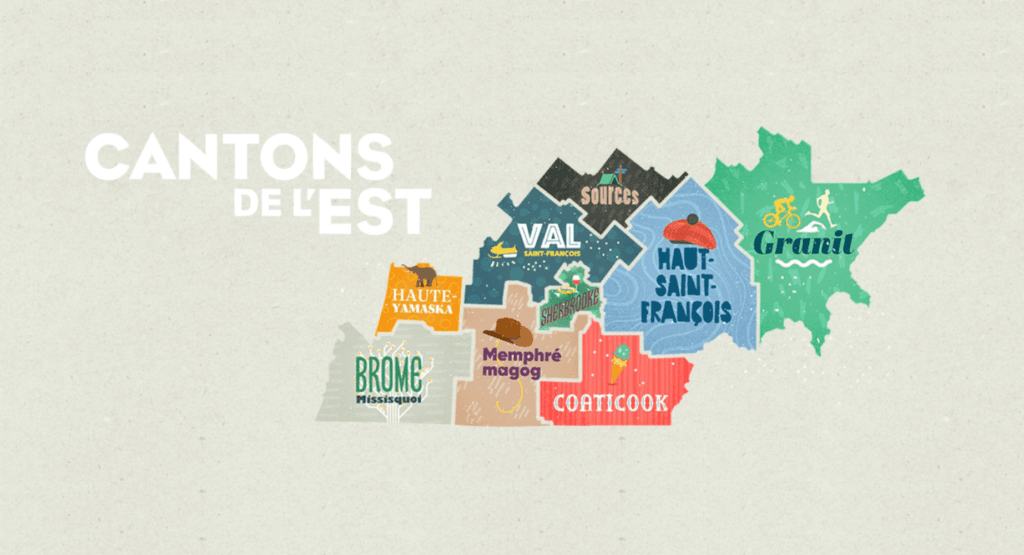 L’Estrie compte maintenant 9 MRC Cantons de l'Est