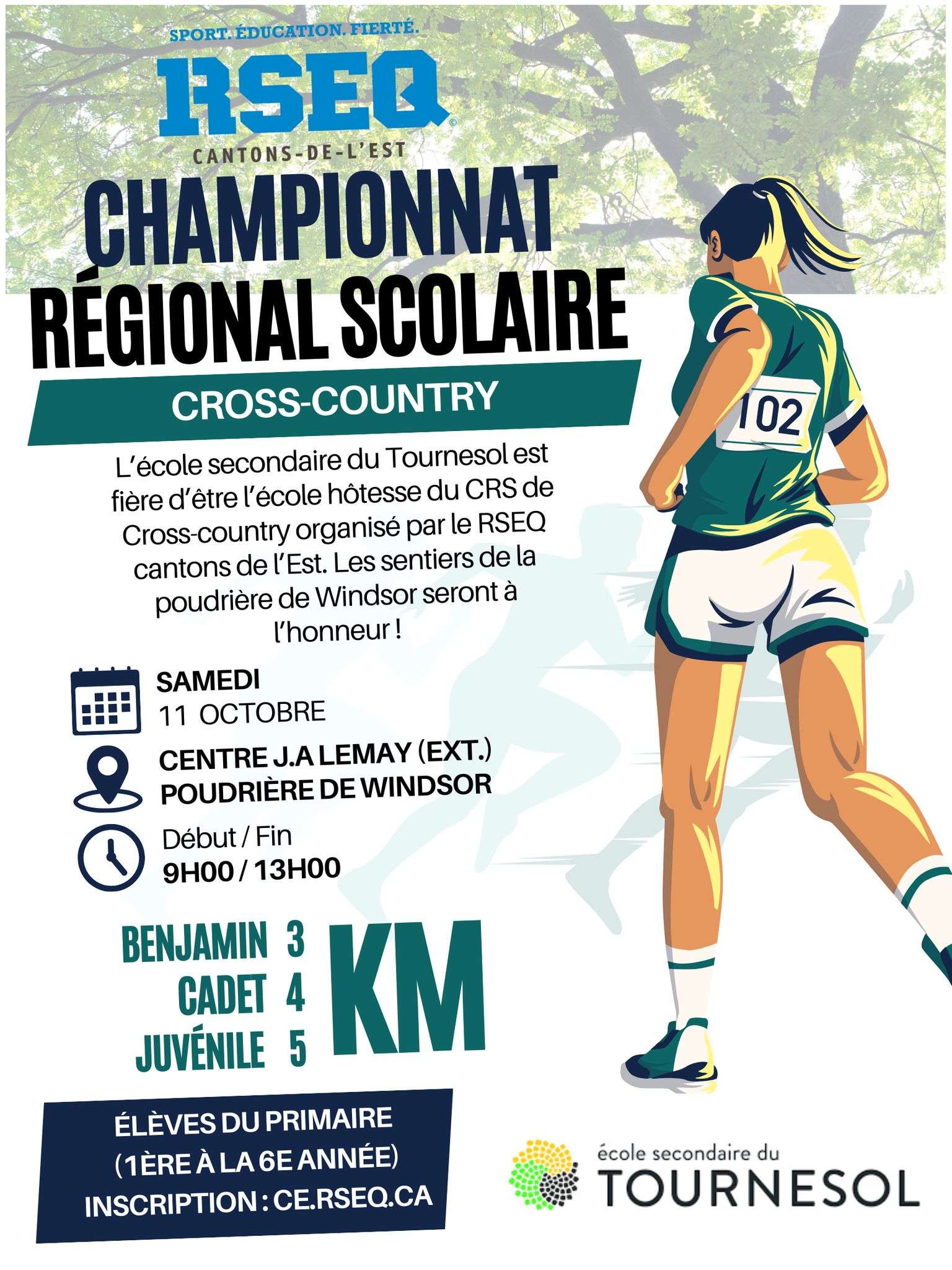 Championnat régional scolaire de Cross-country du RSEQ