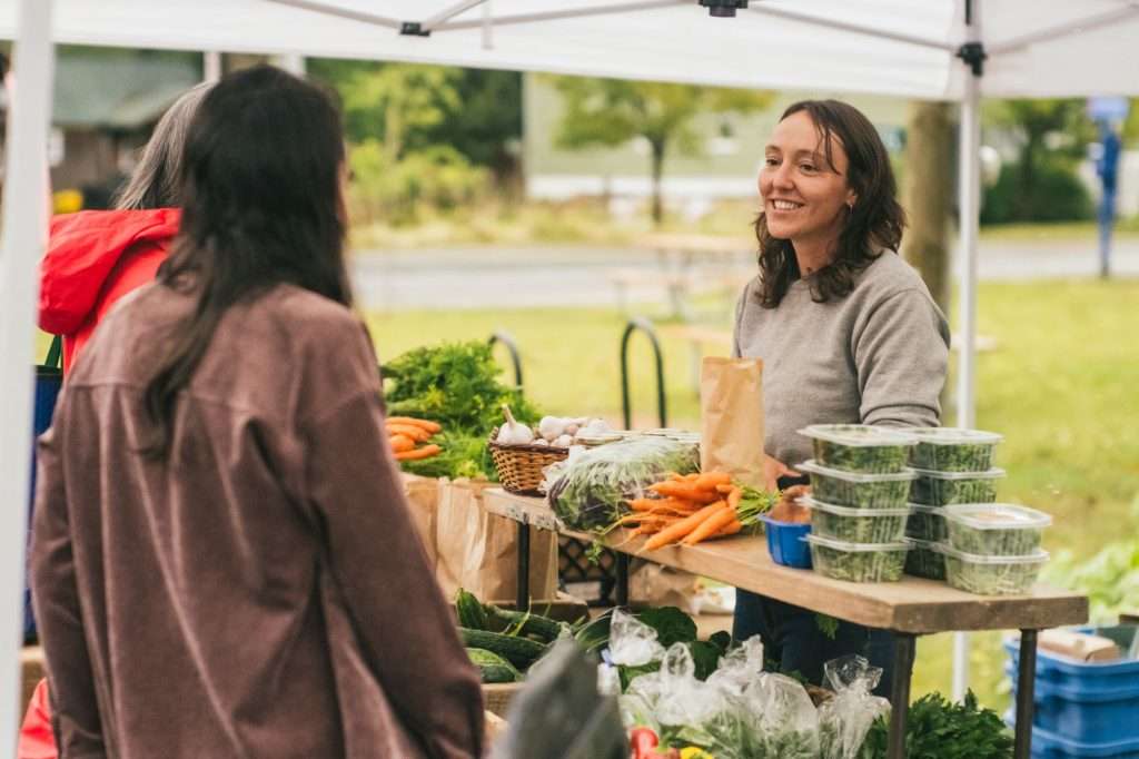 Photo d'un marché