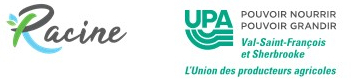 2 logos Racine et UPA
