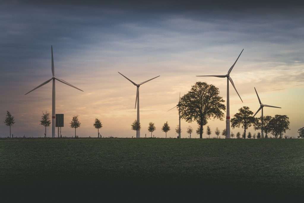 Photo d'éoliennes