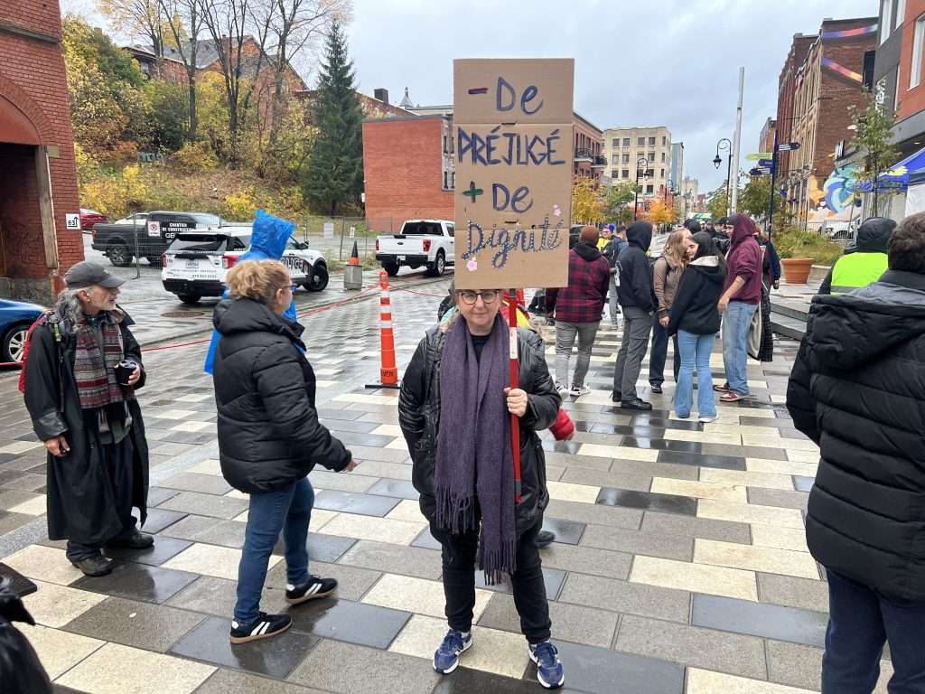 photo de manifestants