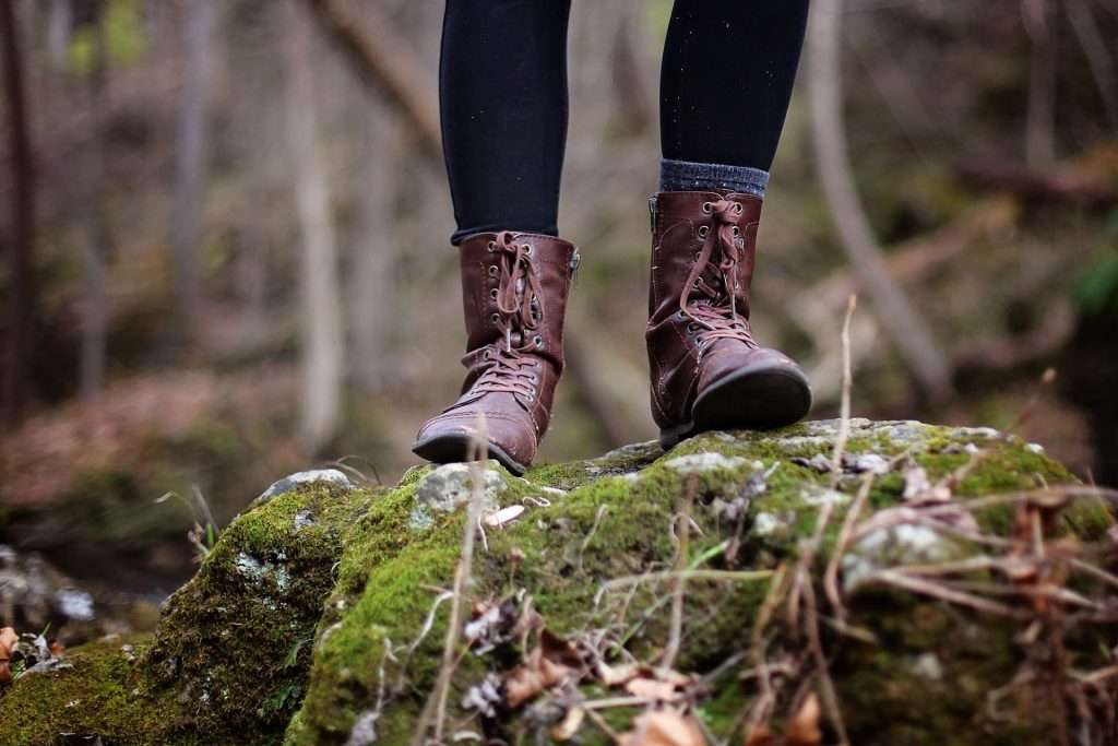 Chemin des Cantons : pieds de randonneur